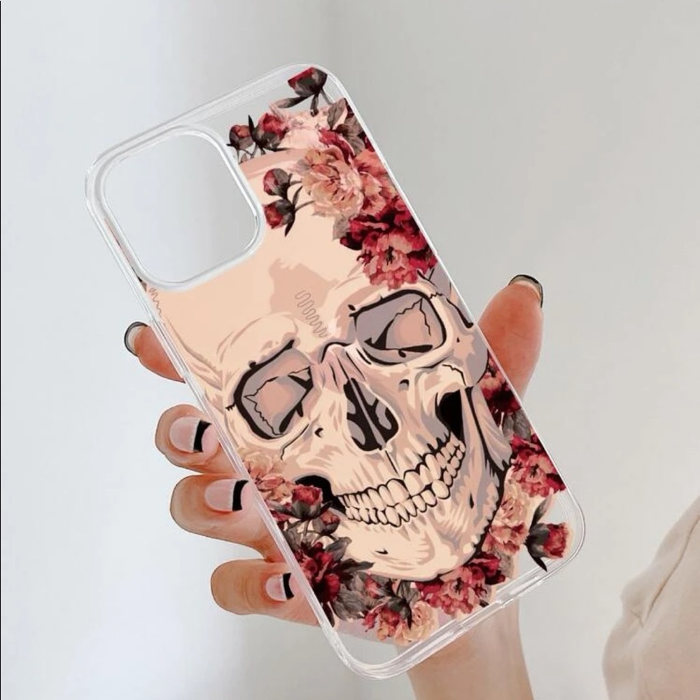 Skull & Roses Case for iPhone 13 Mini